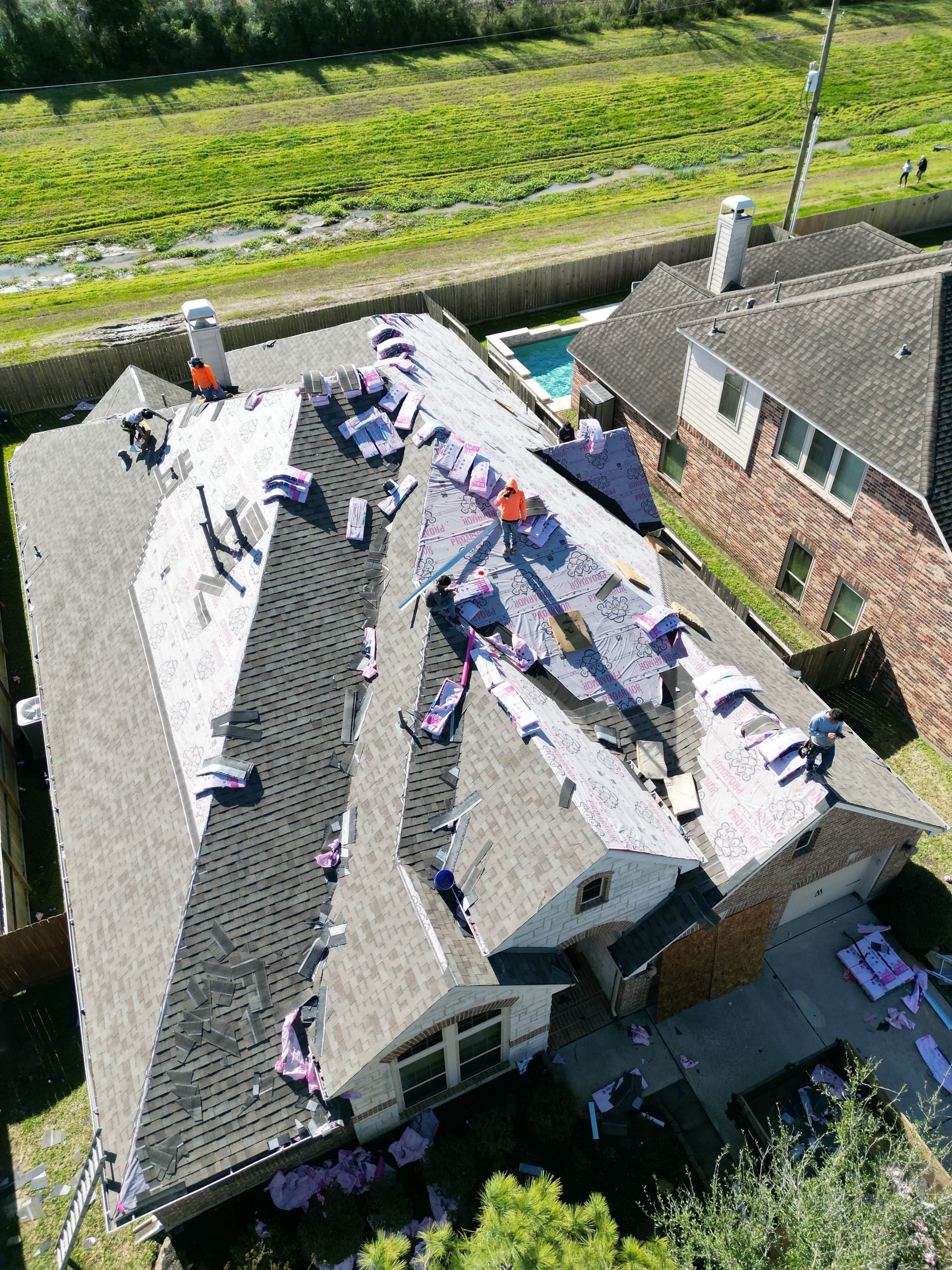 Gallery photos for Expert Asphalt Shingle Roofing in League City TX: Image #1